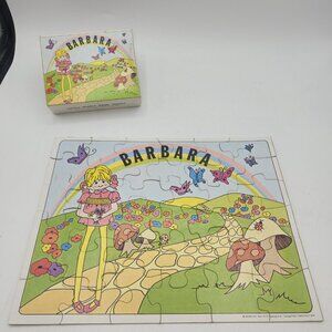 Vintage 1975 Little People Name “Barbara” Jigsaw Puzzle By Arel (D-3)
